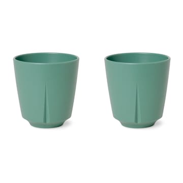 Grand Cru Take mugg 30 cl 2-pack - Dimgrön - Rosendahl