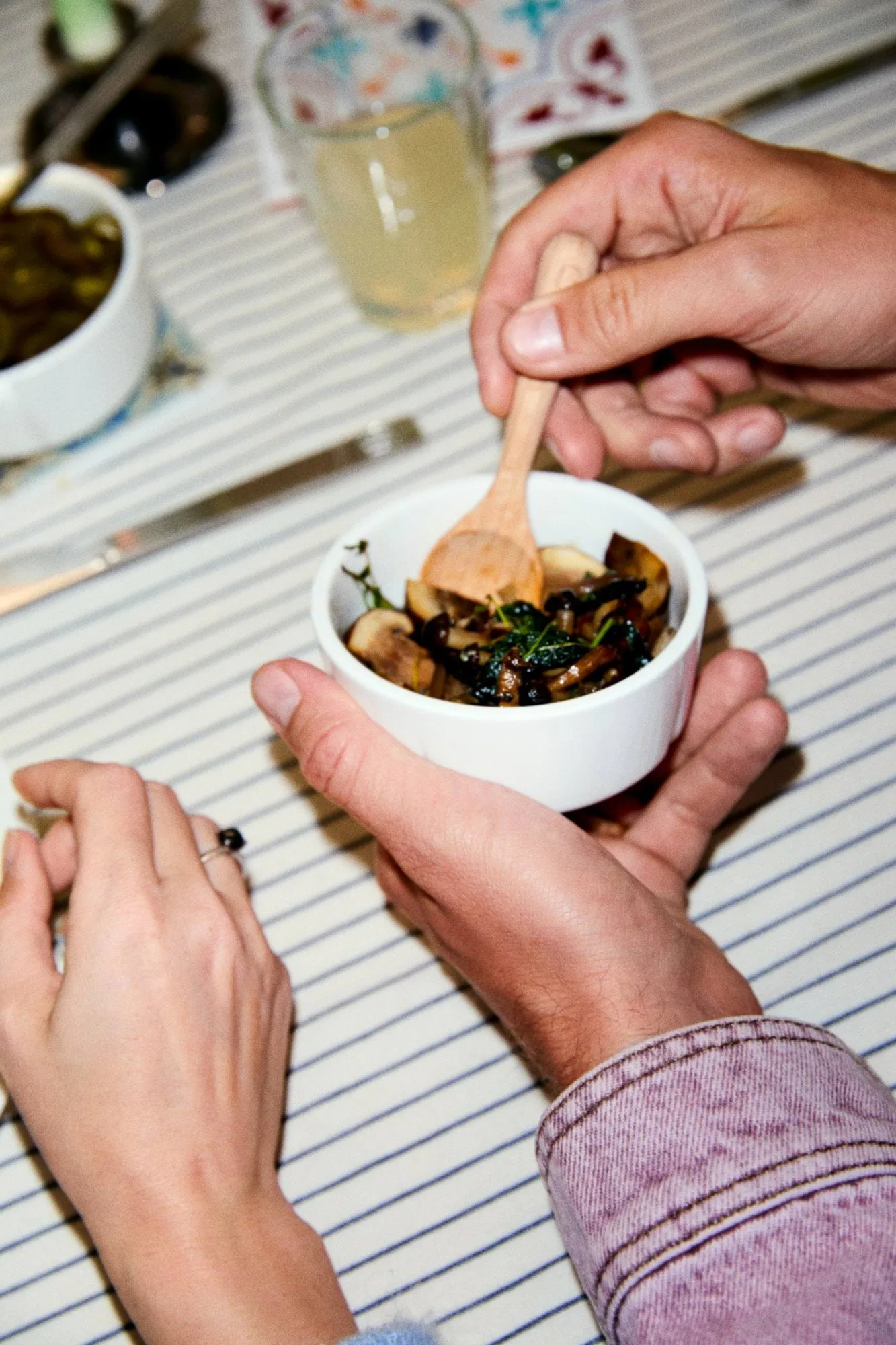 Grand Cru träsked till snackskål, Bok Rosendahl