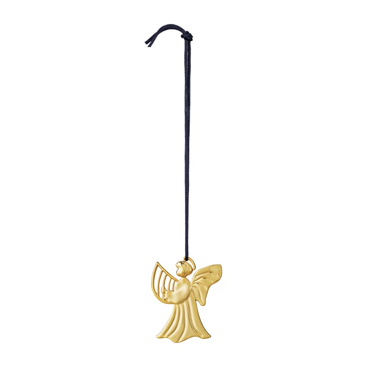 Karen Blixen ängel med harpa julhänge 7 cm - Förgylld - Rosendahl