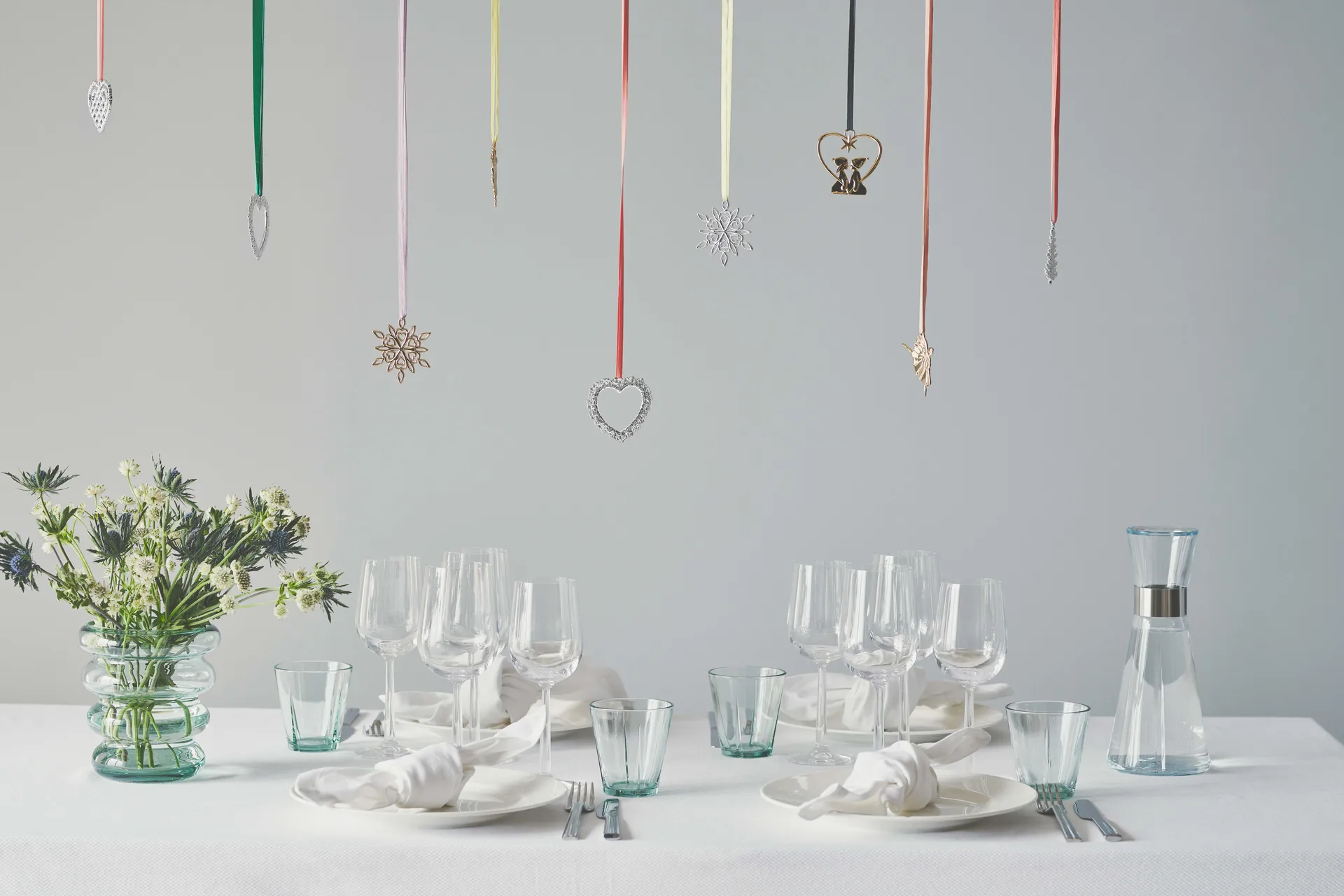 Karen Blixen julhänge Blomsterhjärta, Silver Rosendahl