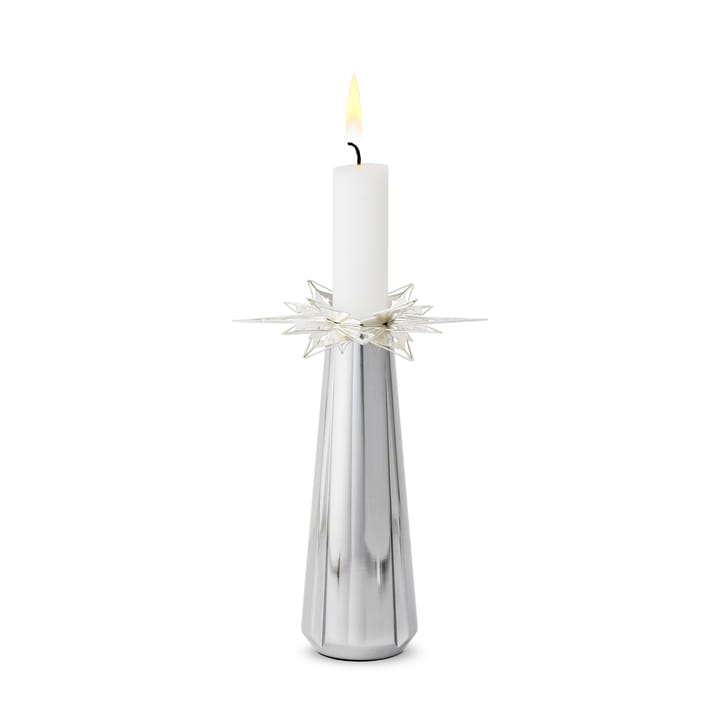 Karen Blixen ljusmanschett stjärna 3 cm 2-pack, Försilvrad Rosendahl