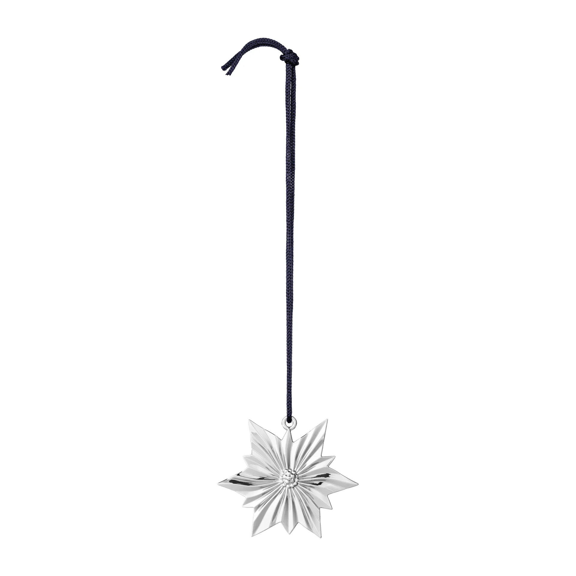 Karen Blixen north star stjärna julhänge 6,5 cm, Försilvrad Rosendahl