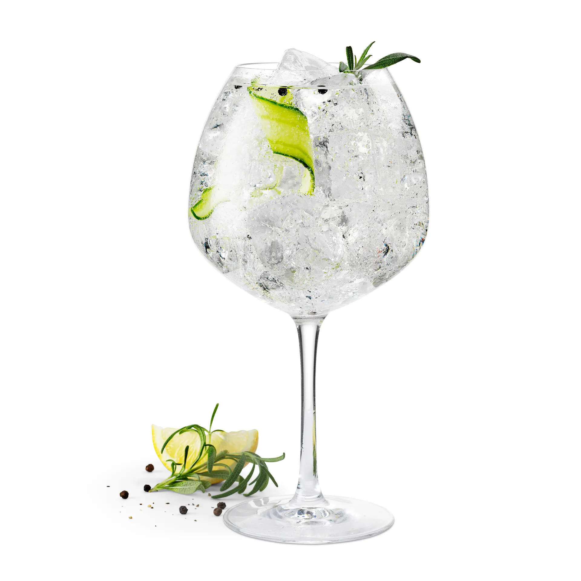 Premium ginglas 93 cl 2-pack, Klar Rosendahl