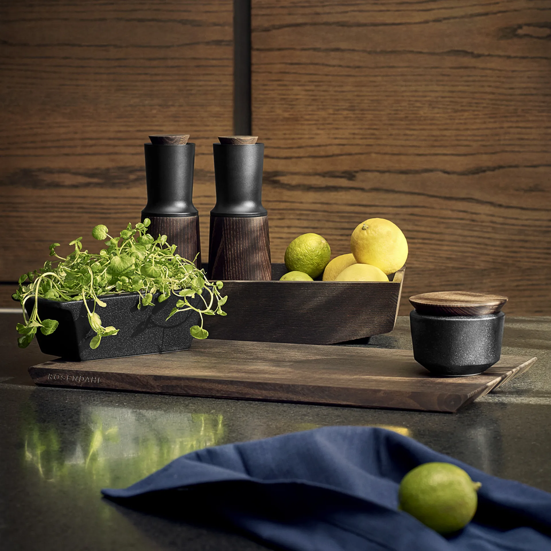 Rå skärbräda 44x25 cm, Termo Ask Rosendahl