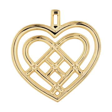 Weaved Heart julhänge 6,5 cm - Förgylld - Rosendahl