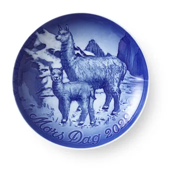 Bing och Grøndahl morsdagstallrik 2022 - vit - Royal Copenhagen