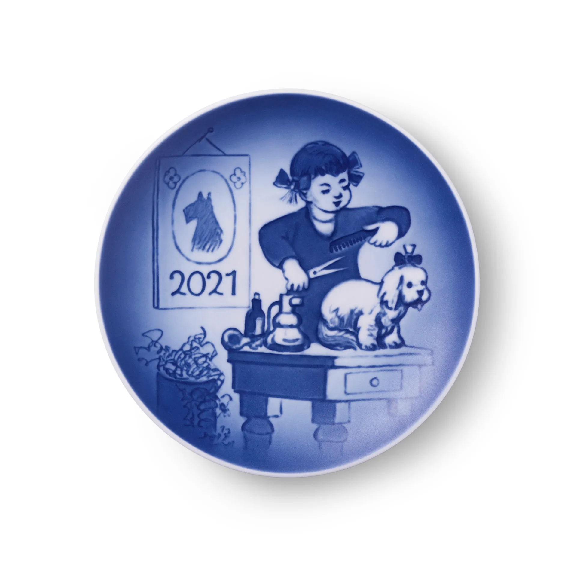 Bing och Grøndahl tallrik Barnets dag, 2021 Royal Copenhagen