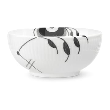 Black Fluted Mega skål - Ø11,5 cm - Royal Copenhagen