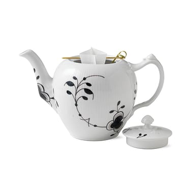 Black Fluted Mega tekanna - 100 cl - Royal Copenhagen