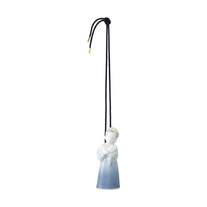 Blue Collectibles 2023 figurin, Ängel med fiol 9,5 cm Royal Copenhagen
