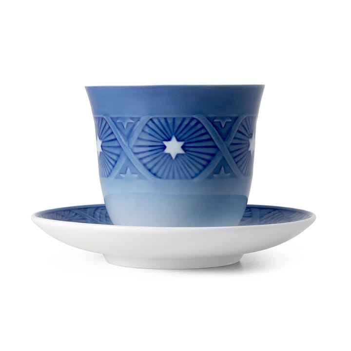 Blue Collectibles 2023 mugg 26 cl & fat Ø15,5 cm - Blå-vit - Royal Copenhagen