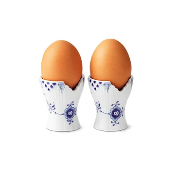 Blue Elements äggkopp 2-pack - 5 cm - Royal Copenhagen