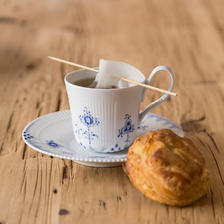 Blue Elements kopp med fat, 25 cl Royal Copenhagen