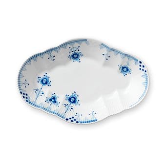 Blue Elements serveringsfat, Ø 23 cm Royal Copenhagen