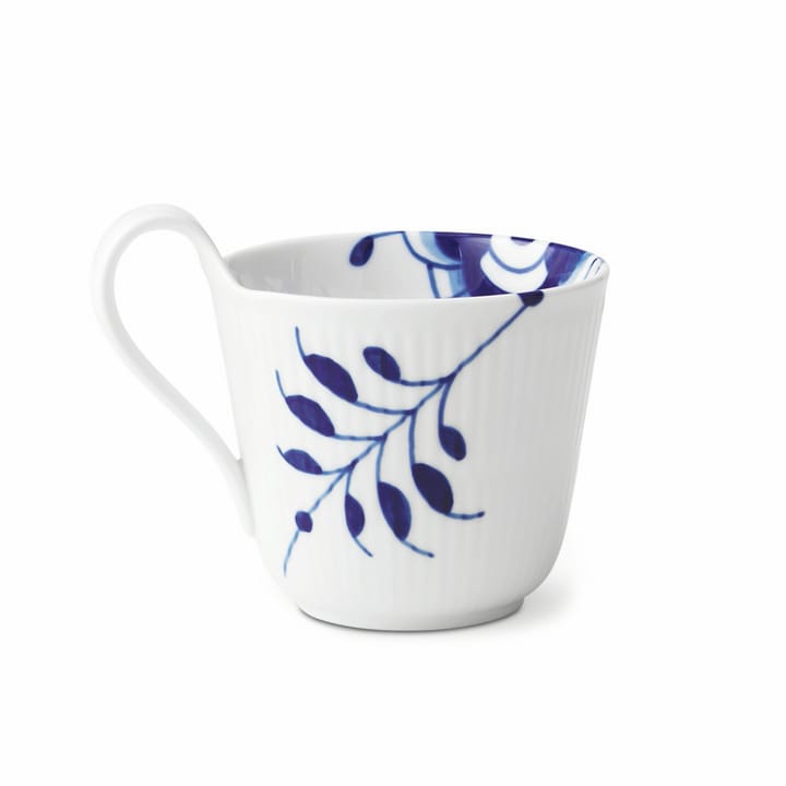 Blue Fluted Mega 33 cl kopp med högt handtag, Blå Royal Copenhagen