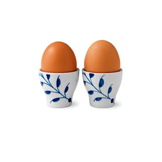 Blue Fluted Mega äggkopp 2-pack, 4,8 cm Royal Copenhagen