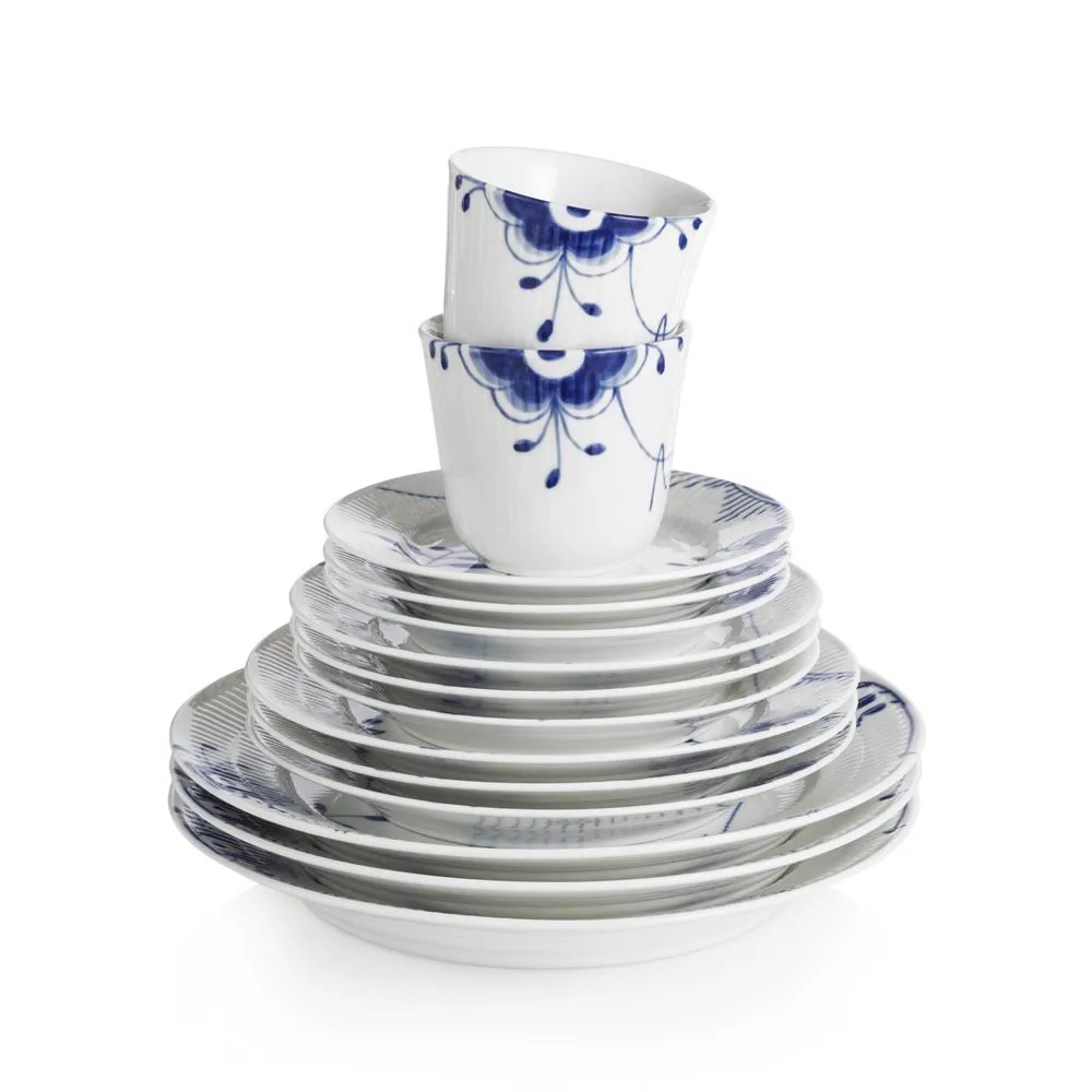 Blue Fluted Mega djup tallrik, Ø 17 cm Royal Copenhagen