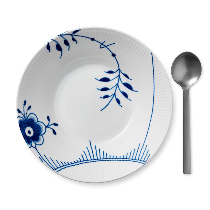 Blue Fluted Mega djup tallrik 2, 24 cm Royal Copenhagen