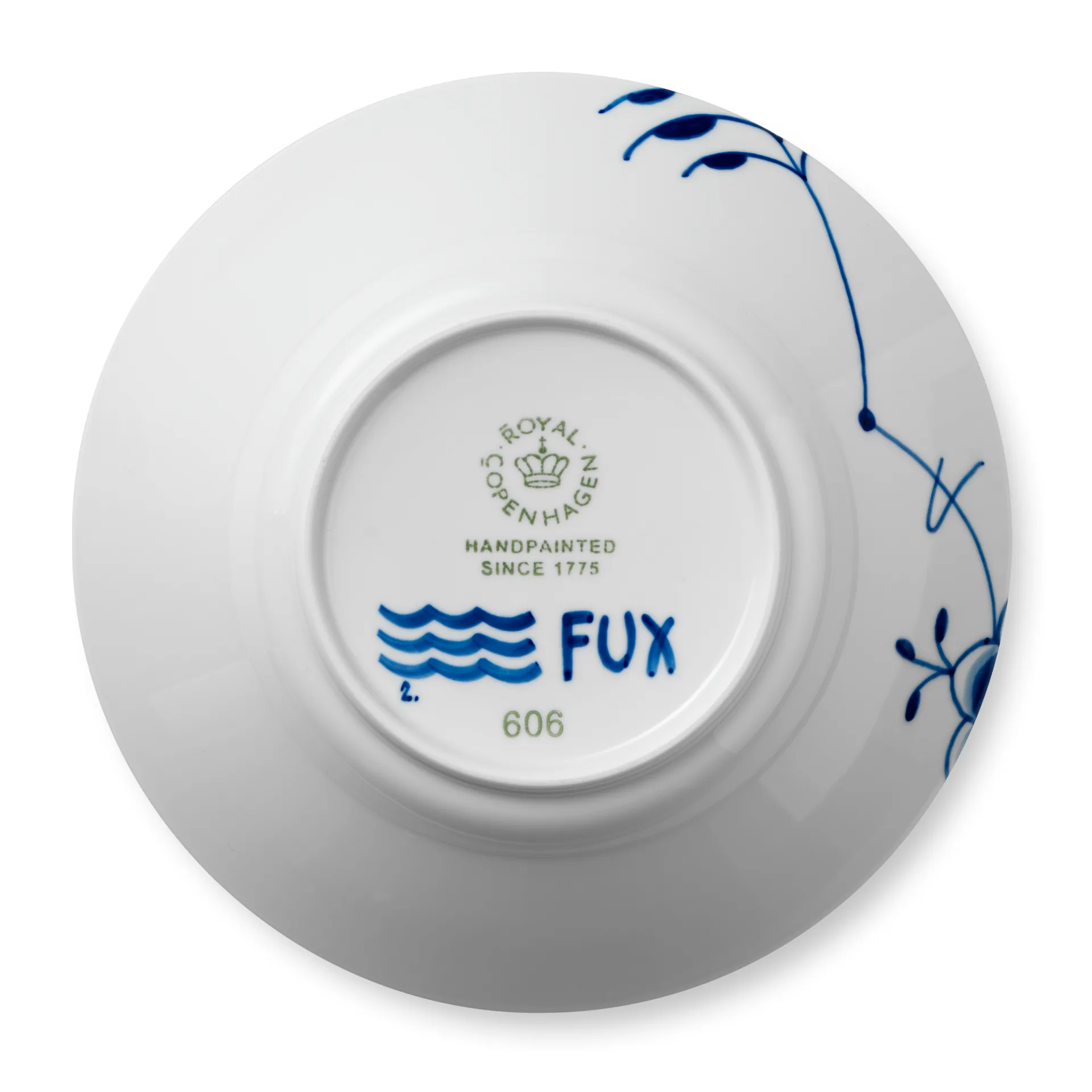 Blue Fluted Mega djup tallrik 2, 24 cm Royal Copenhagen