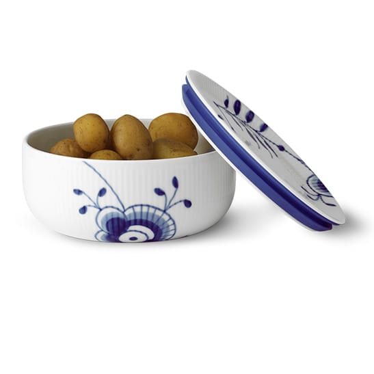 Blue Fluted Mega förvaringsburk, 75 cl Royal Copenhagen