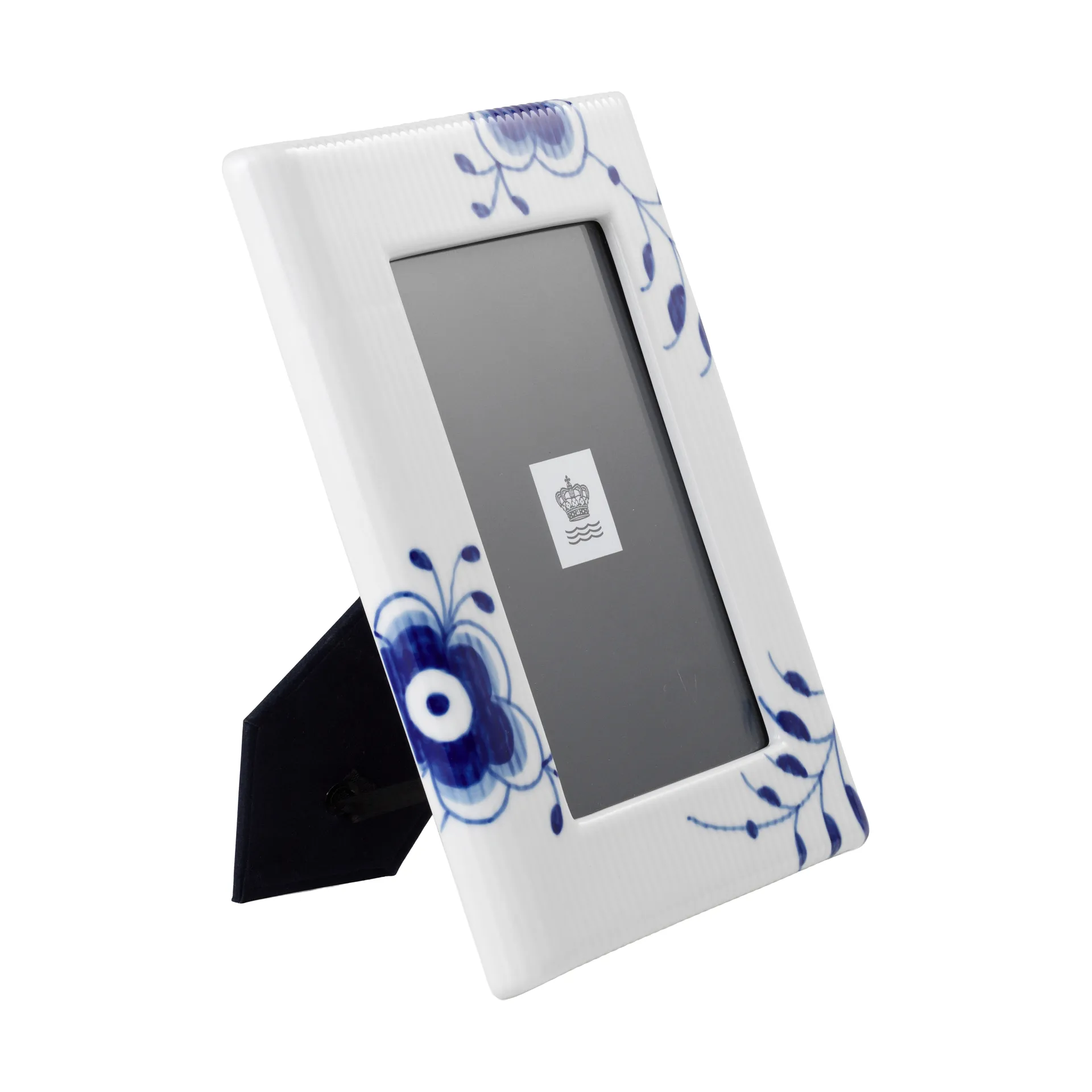 Blue Fluted Mega fotoram 16,5x21 cm, White-blue Royal Copenhagen