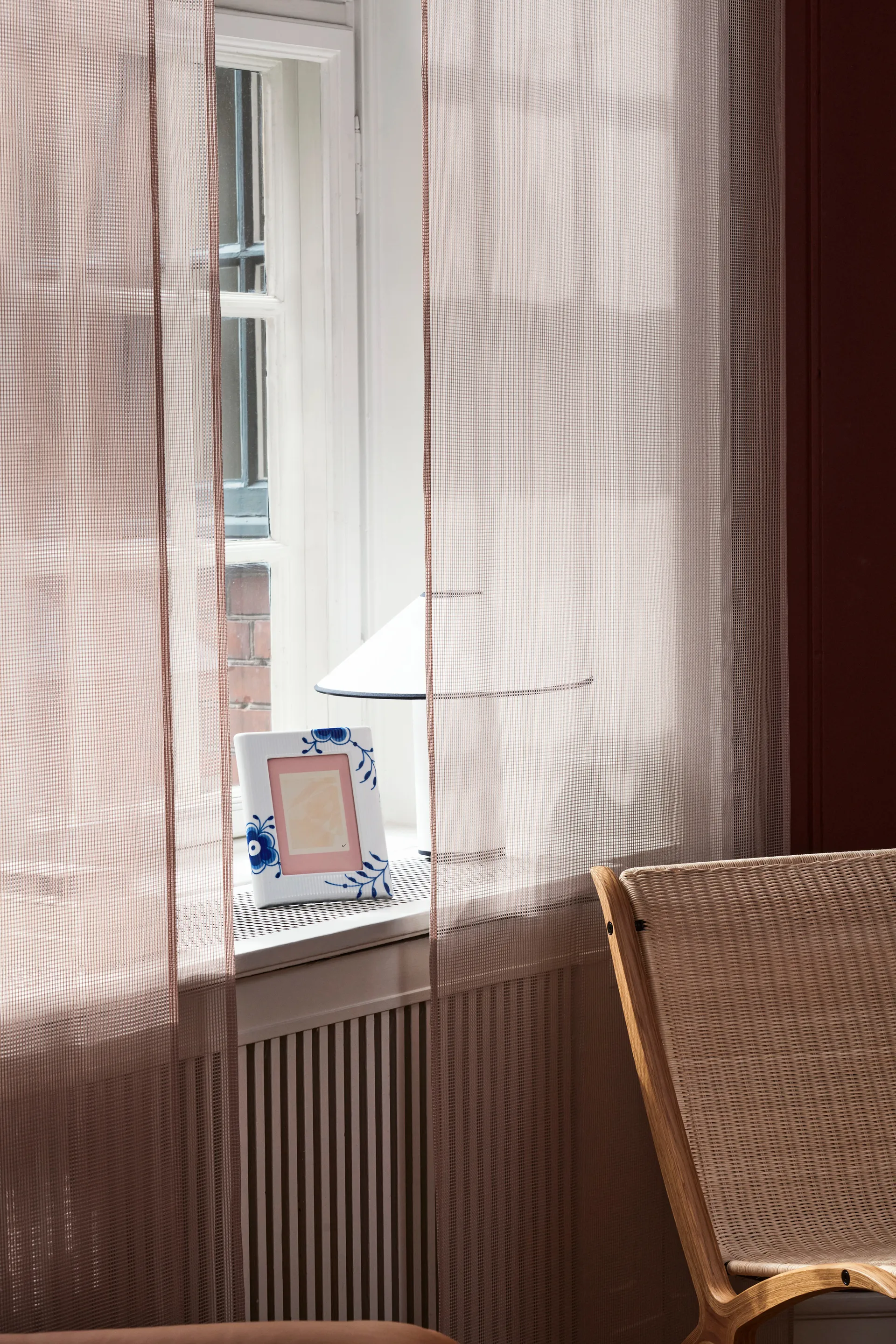 Blue Fluted Mega fotoram 16,5x21 cm, White-blue Royal Copenhagen