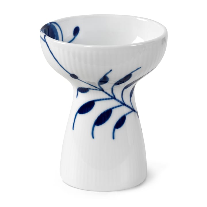 Blue Fluted Mega öppen vas - 11 cm - Royal Copenhagen