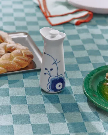 Blue Fluted Mega såskanna med lock 0,33 L - White-blue - Royal Copenhagen