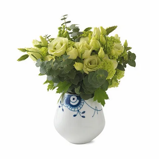 Blue Fluted Mega vas, 12 cm Royal Copenhagen