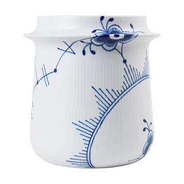 Blue Fluted Mega vinkylare 21,5 cm - White-blue - Royal Copenhagen