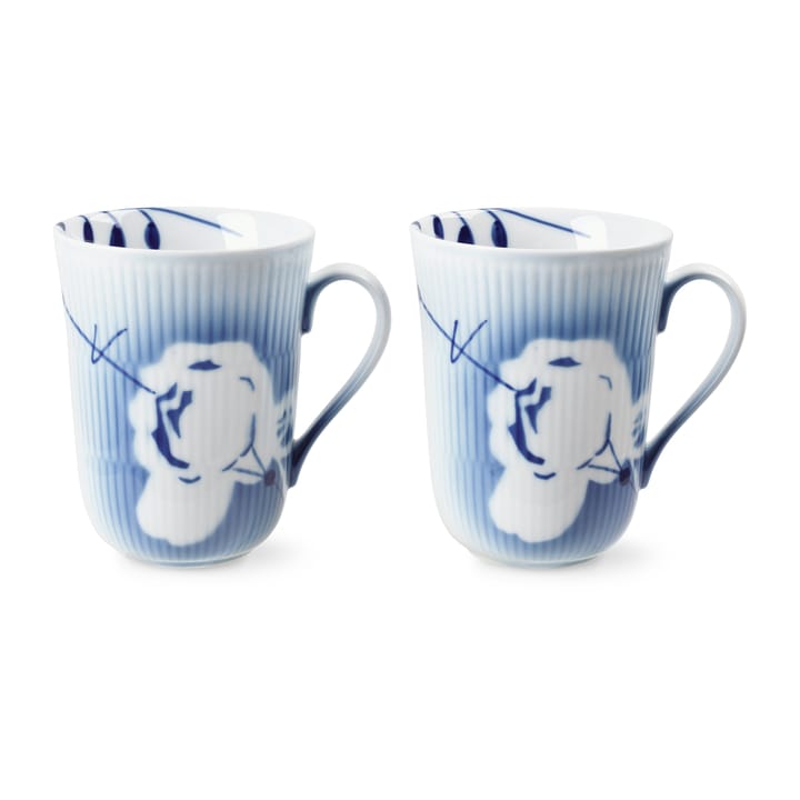 Mega Rose mugg 2-pack, 33 cl Royal Copenhagen