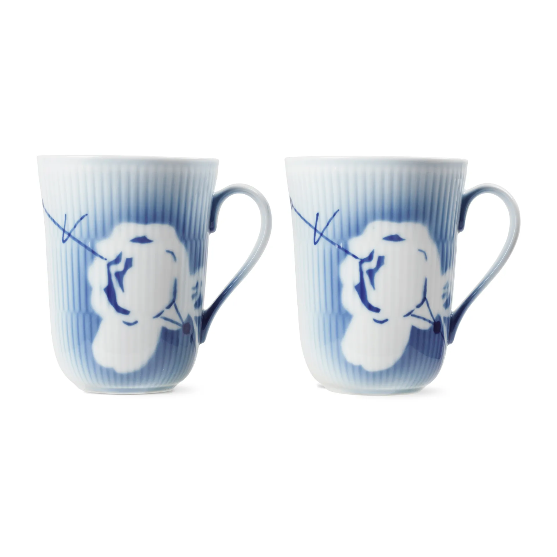 Mega Rose mugg 2-pack, 33 cl Royal Copenhagen