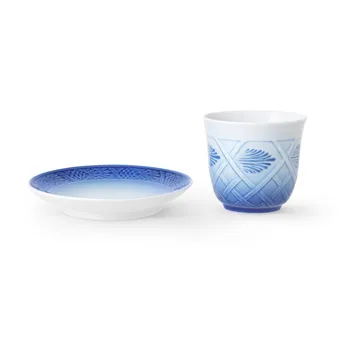 Mugg och tallrik 2022 - vit - Royal Copenhagen