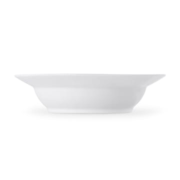 Musselmalet räfflat djup tallrik med bräm - Ø17 cm - Royal Copenhagen