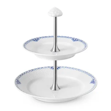 Princess Étagère våningsfat Ø24 cm - Blå - Royal Copenhagen