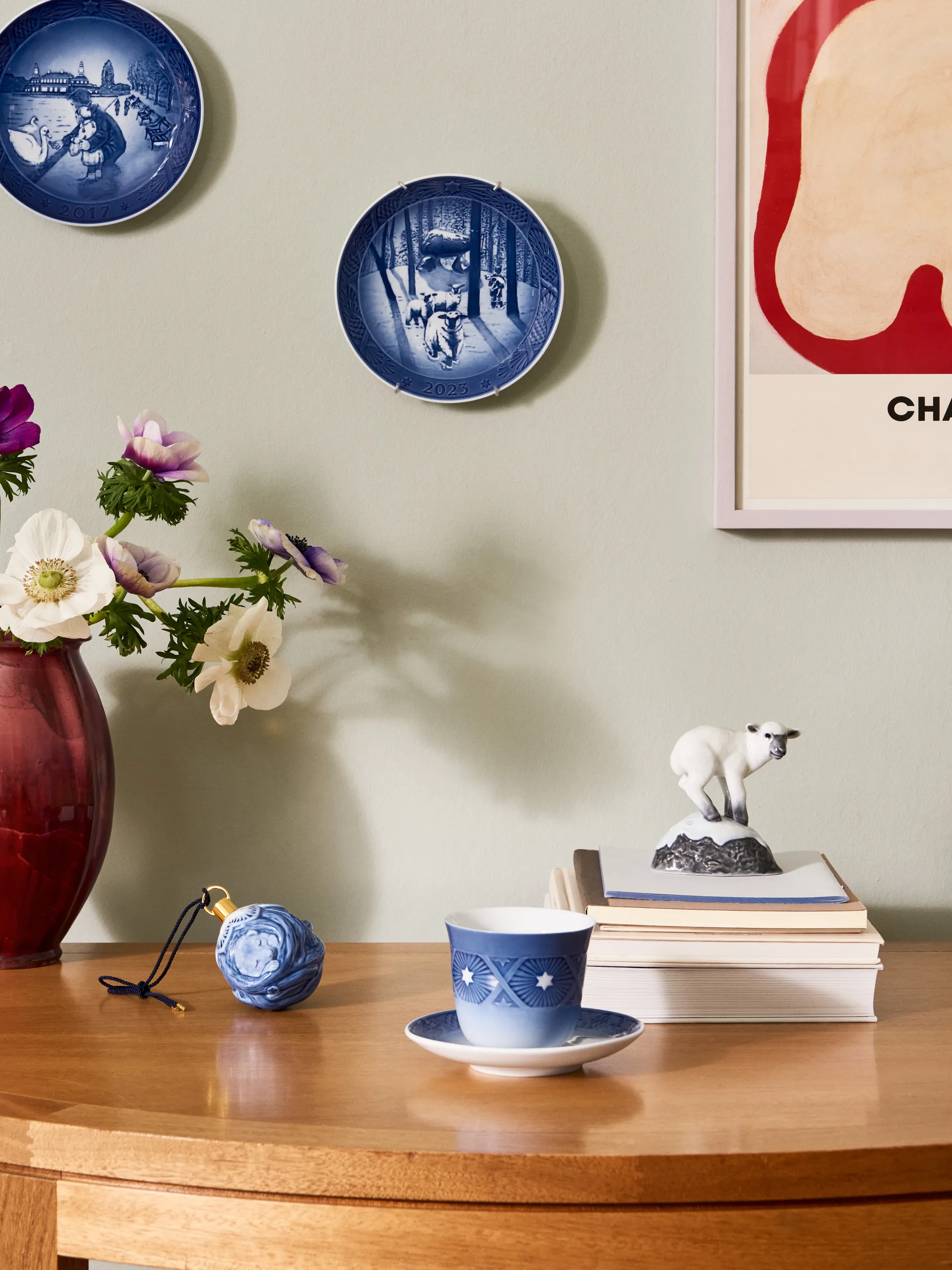 Royal Copenhagen Collectibles årsfigurin 2023, Lamm 11 cm Royal Copenhagen