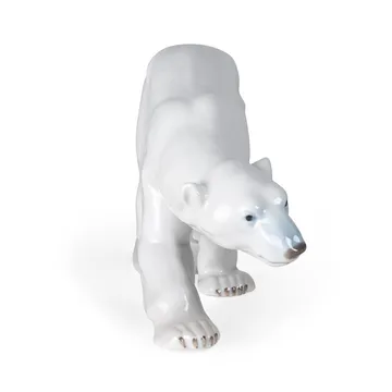 Royal Copenhagen dekoration gående isbjörn - 14 cm - Royal Copenhagen