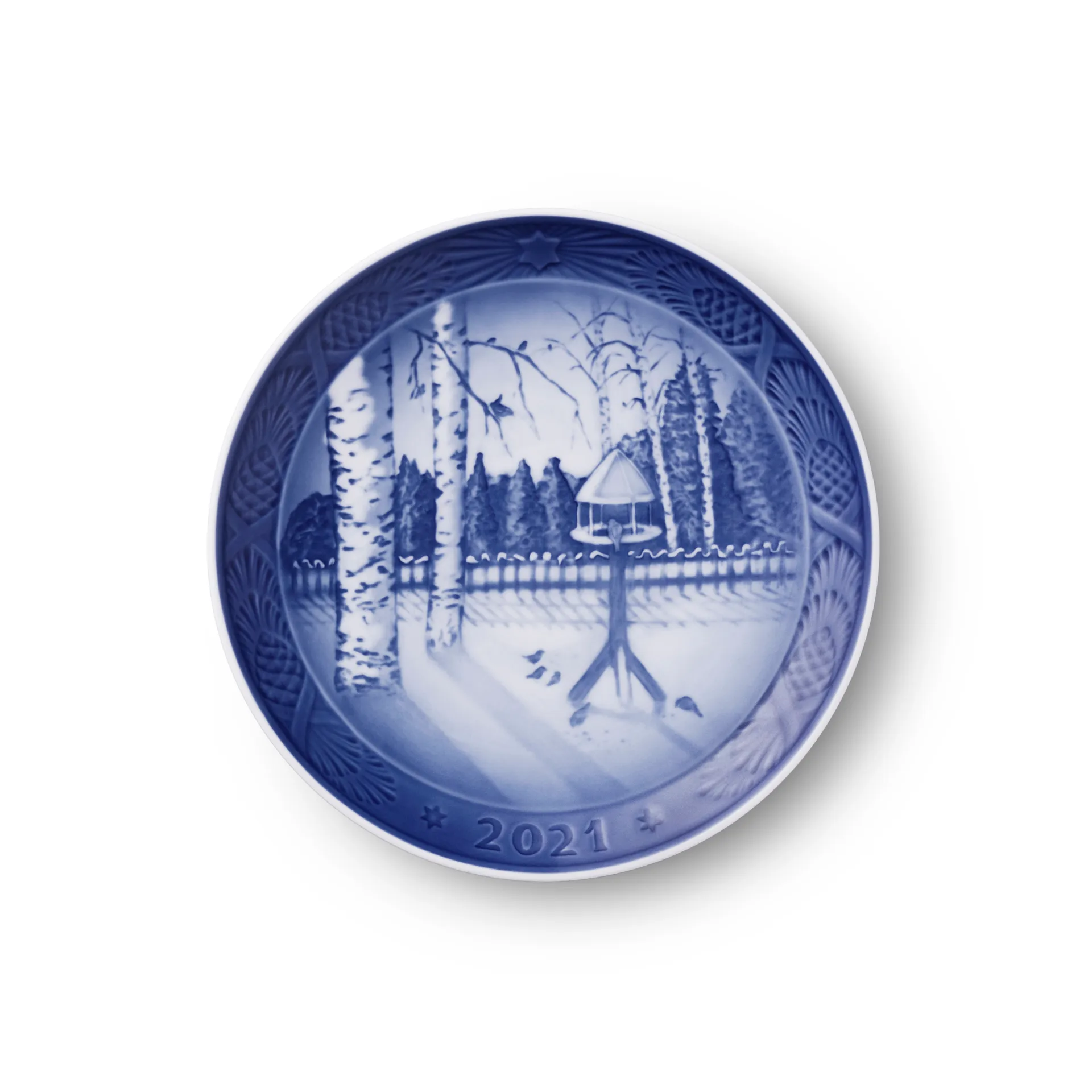 Royal Copenhagen jultallrik 2021, Blå Royal Copenhagen