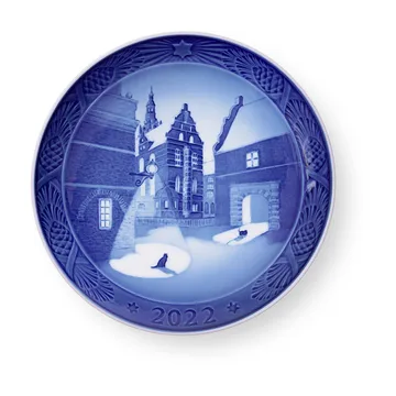 Royal Copenhagen jultallrik 2022 - vit - Royal Copenhagen