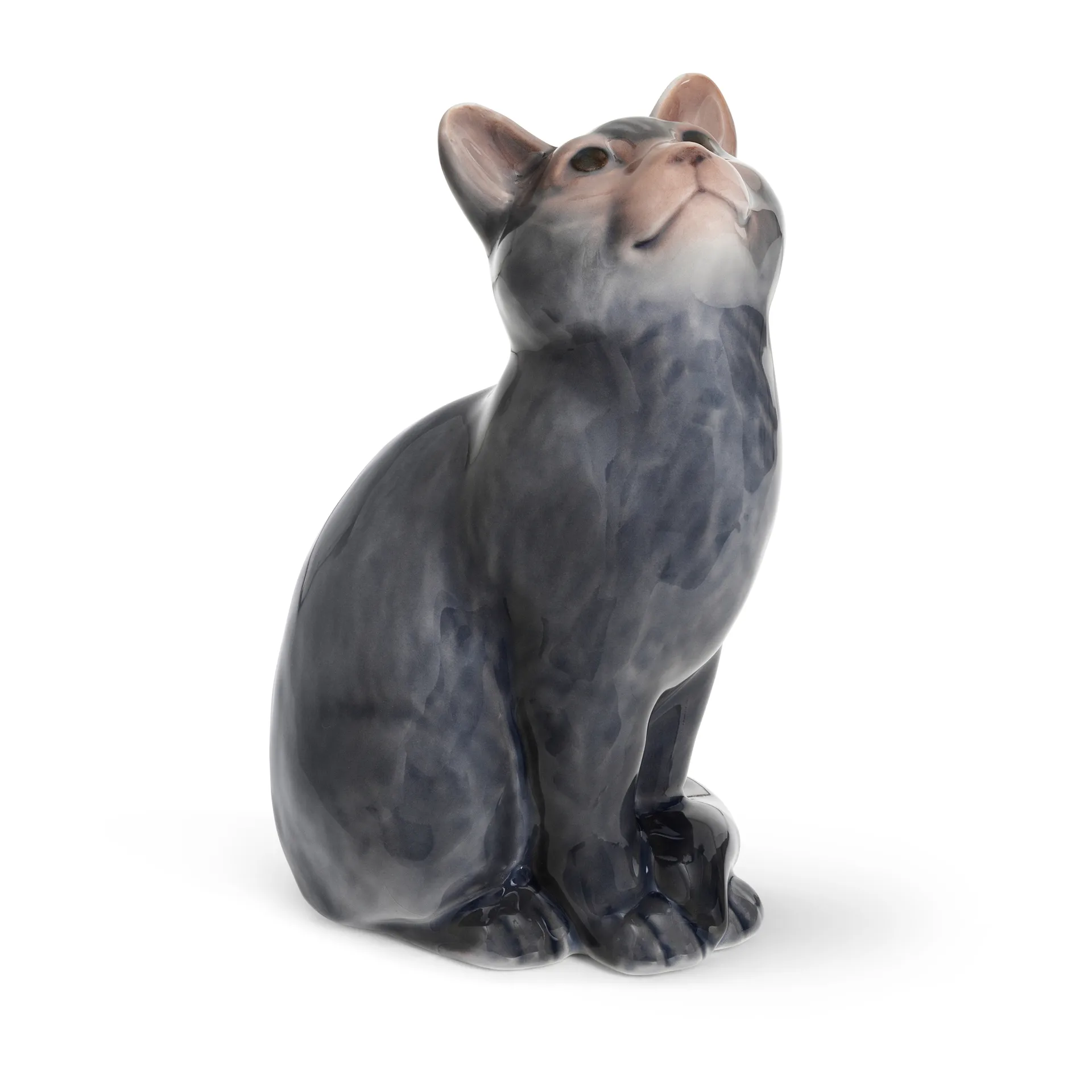 Royal Copenhagen katt figur 2022, vit Royal Copenhagen