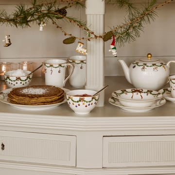 Star Fluted Christmas djup tallrik - Ø 24 cm - Royal Copenhagen