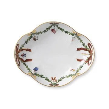 Star Fluted Christmas fat - Ø 22 cm - Royal Copenhagen