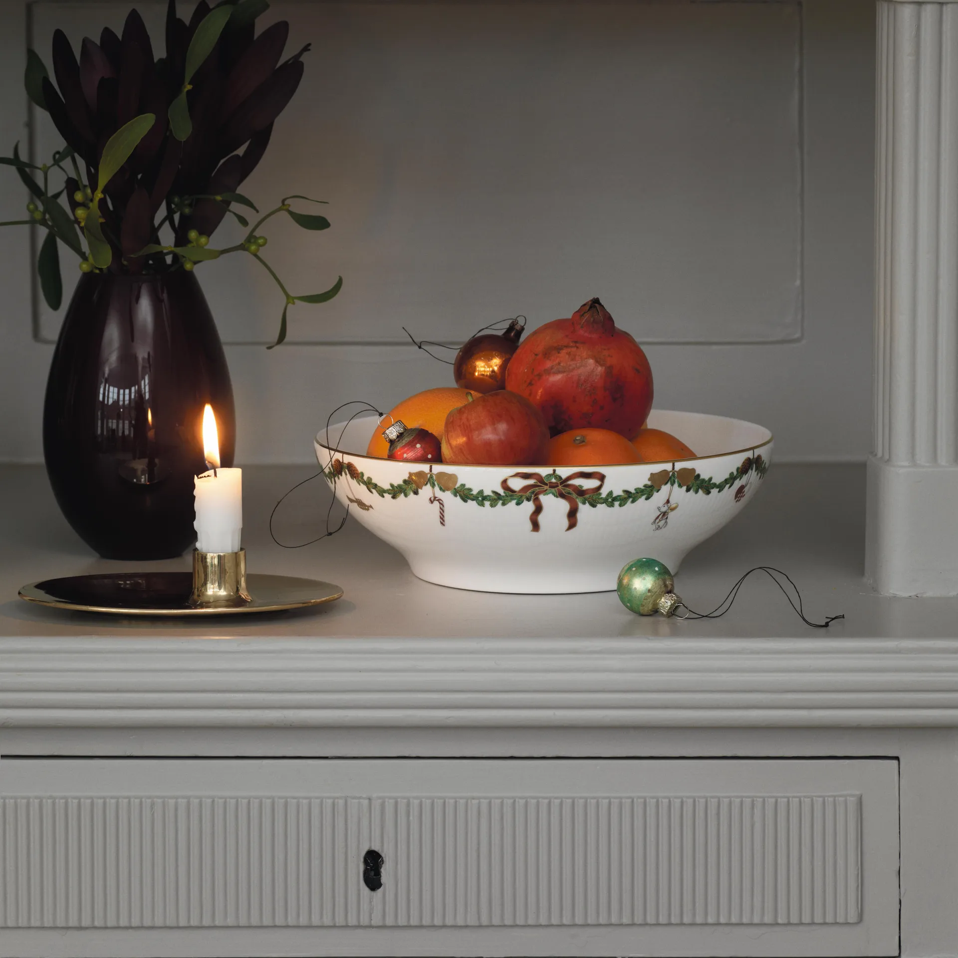 Star Fluted Christmas serveringsskål, 2,2 l Royal Copenhagen