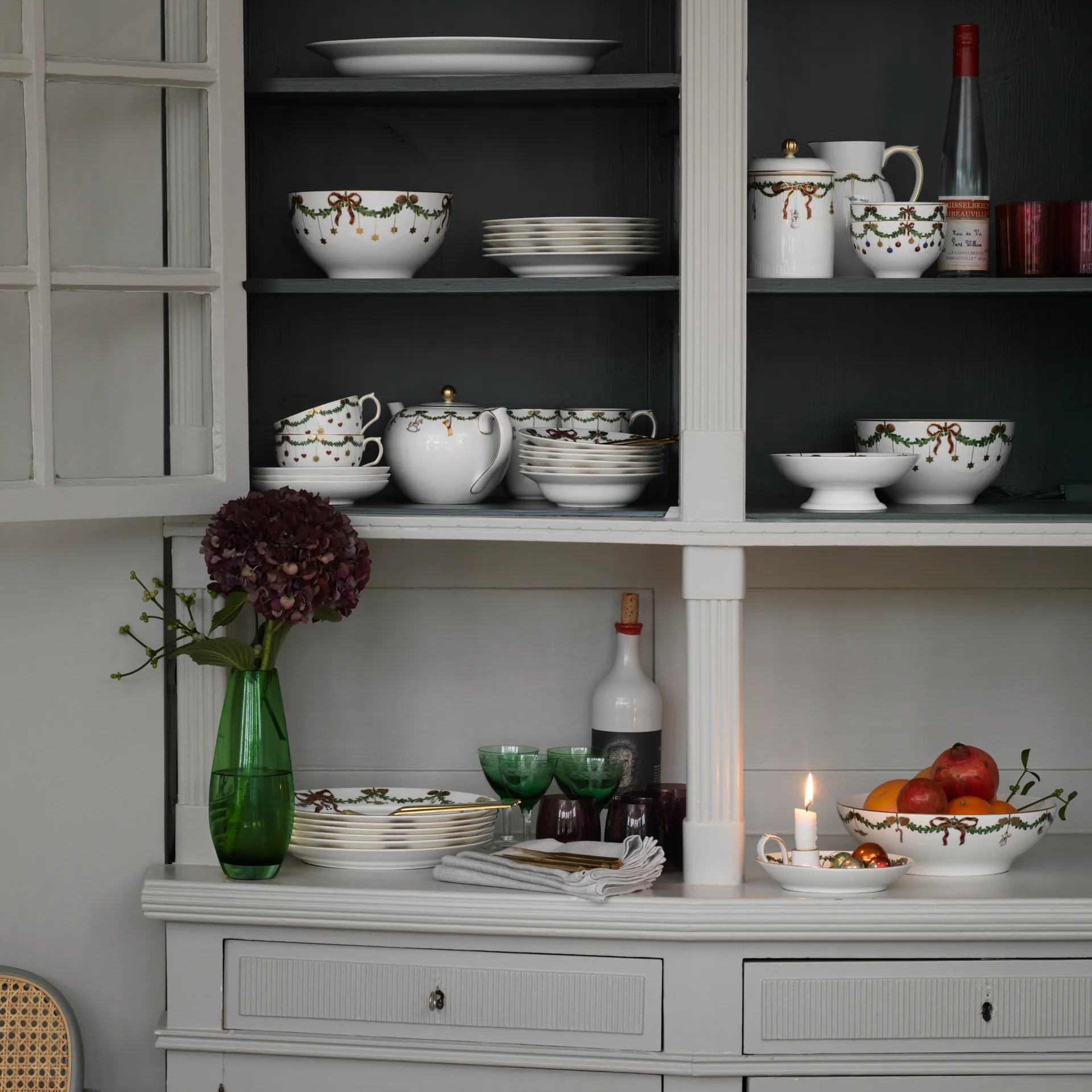 Star Fluted Christmas serveringsskål, 30 cl Royal Copenhagen