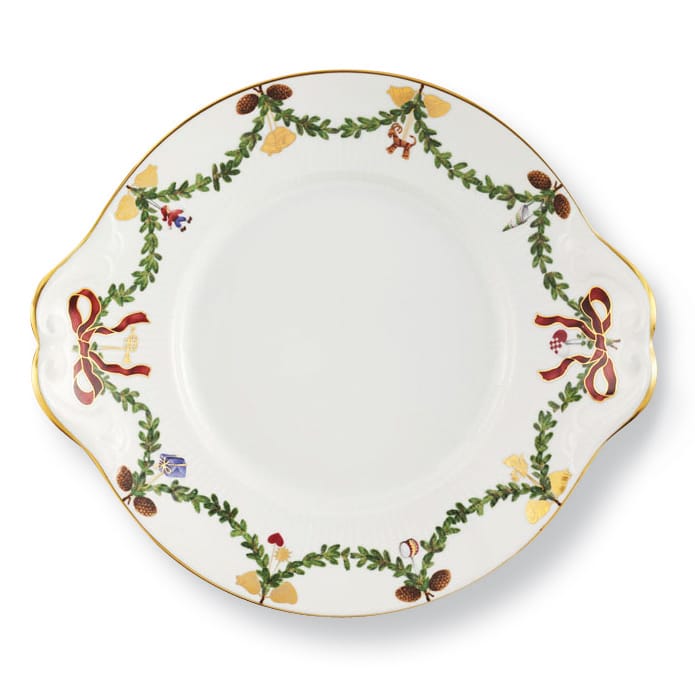 Star Fluted Christmas tallrik, 27 cm Royal Copenhagen
