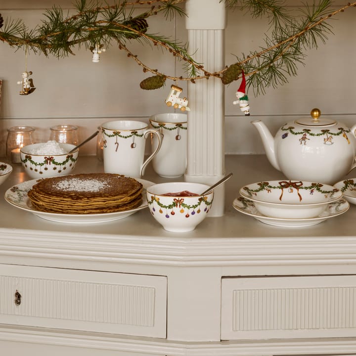Star Fluted Christmas tekanna, 140 cl Royal Copenhagen