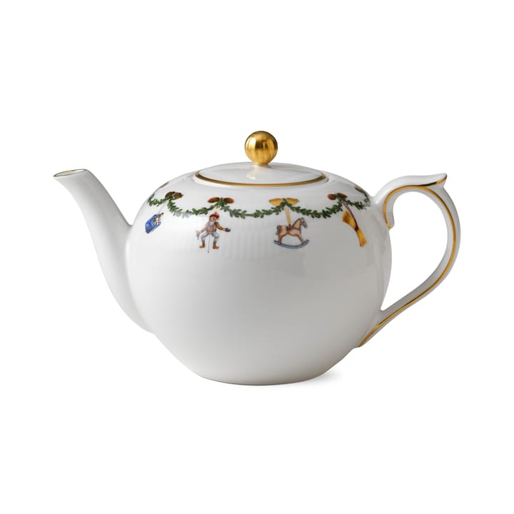 Star Fluted Christmas tekanna, 140 cl Royal Copenhagen