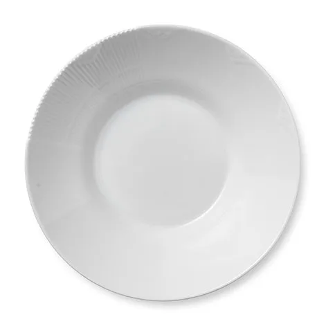 White Elements djup tallrik, Ø 25 cm Royal Copenhagen
