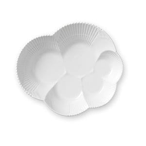 White Elements serveringsfat, Ø 19,3 cm Royal Copenhagen