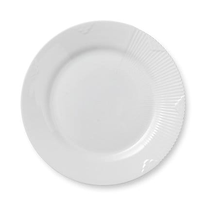 White Elements tallrik - Ø 22 cm - Royal Copenhagen